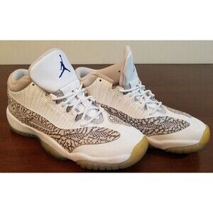 Vintage Nike Air Bakin Shoes Size 7Y Midnight Blue Silver